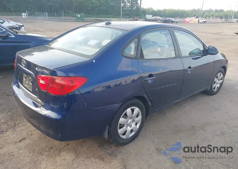 2007 Hyundai Elantra Gls/Limited/Se z USA, uszkodzony, nr VIN KMHDU46D17U166503